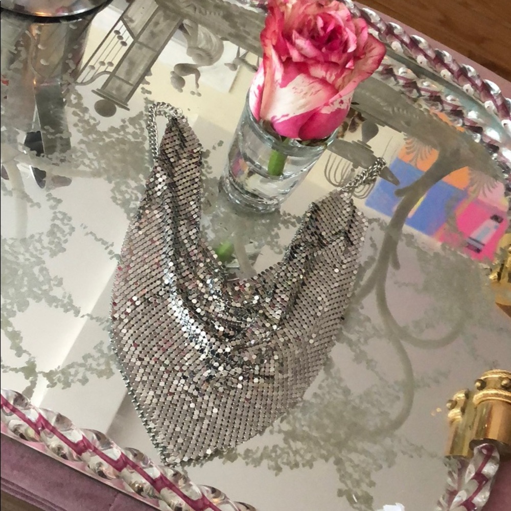 Chain mail necklace